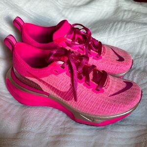 Nike ZoomX Invincible Run 3 Running Shoe in Fierce Pink/Fireberry/Pink